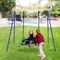 40 Inch Flying Saucer Tree Swing with 2 Hanging Straps for Kids